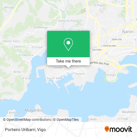 Porteiro Uribarri map