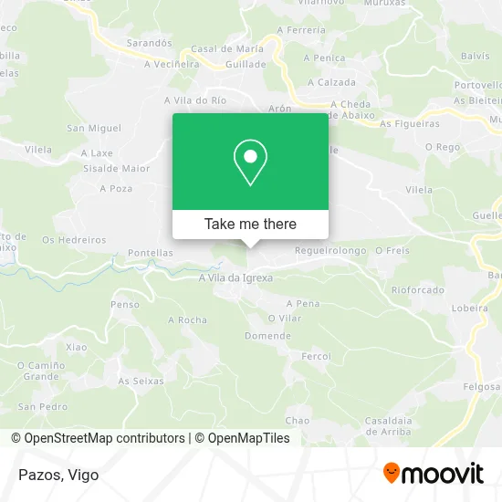 Pazos map