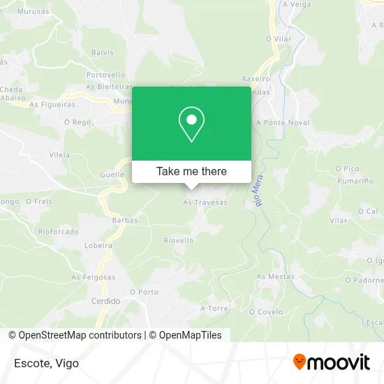 Escote map