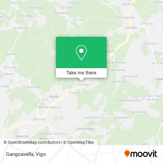 Gangoavella map
