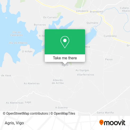 Agrís map