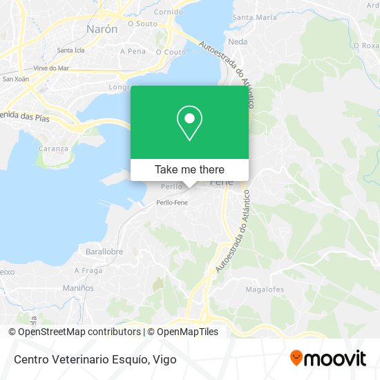 Centro Veterinario Esquío map