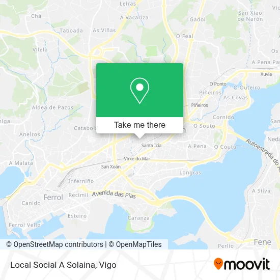 Local Social A Solaina map