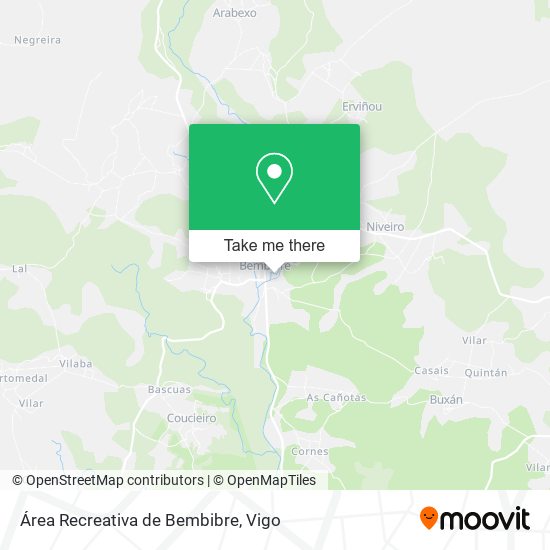 Área Recreativa de Bembibre map