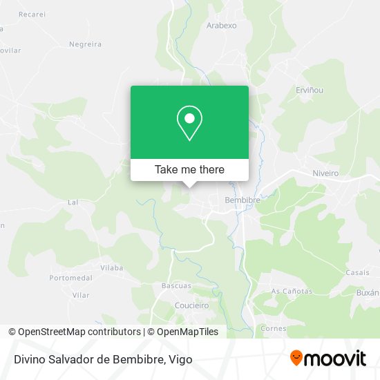 mapa Divino Salvador de Bembibre