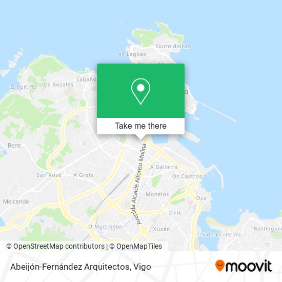 Abeijón-Fernández Arquitectos map