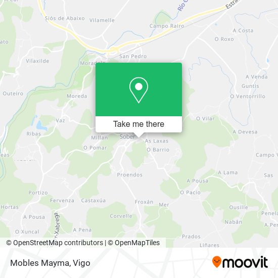 Mobles Mayma map