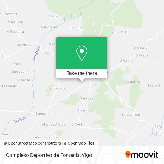 Complexo Deportivo de Fontenla map
