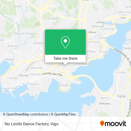 No Limits Dance Factory map
