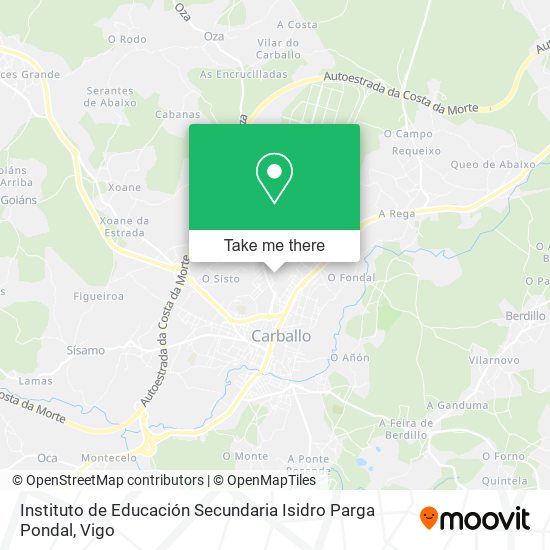 Instituto de Educación Secundaria Isidro Parga Pondal map