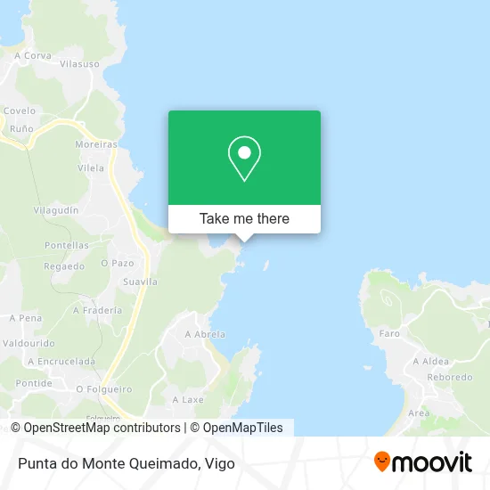 Punta do Monte Queimado map