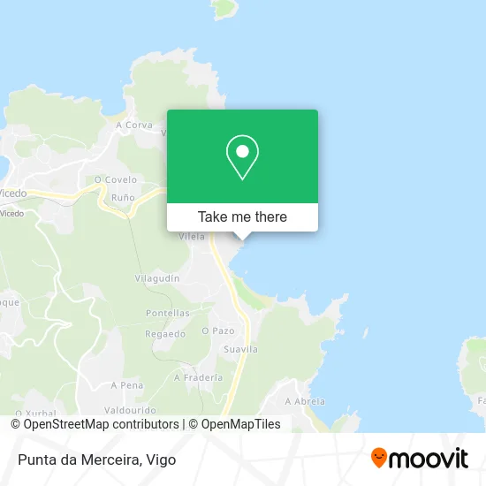 Punta da Merceira map