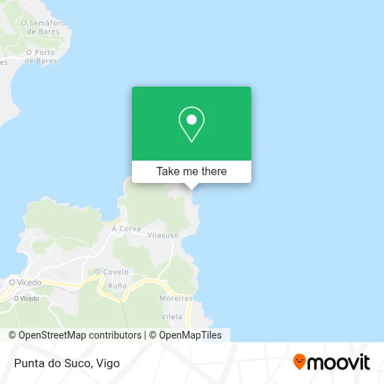 Punta do Suco map