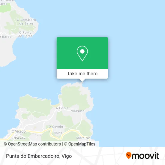 Punta do Embarcadoiro map