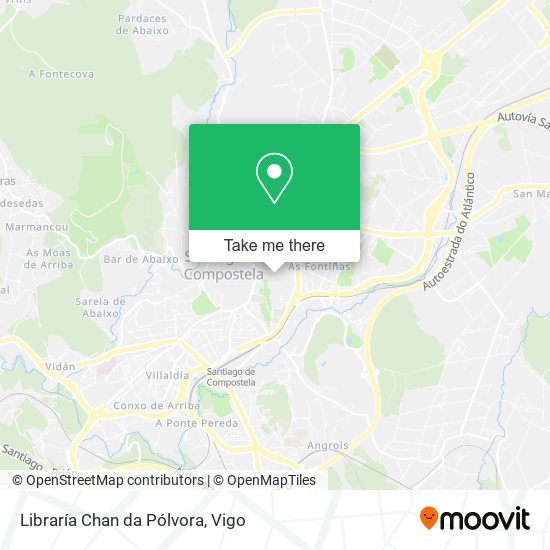 Libraría Chan da Pólvora map