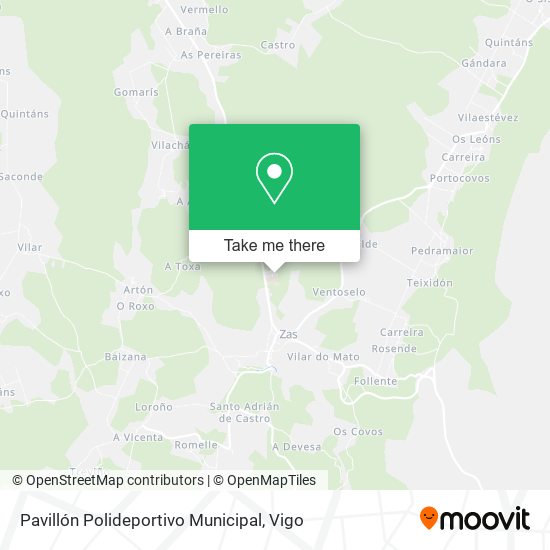 Pavillón Polideportivo Municipal map