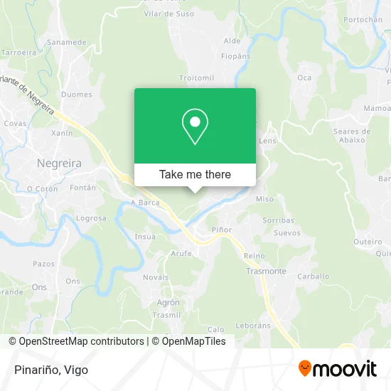 Pinariño map