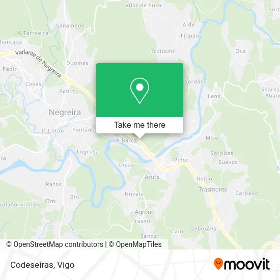 Codeseiras map