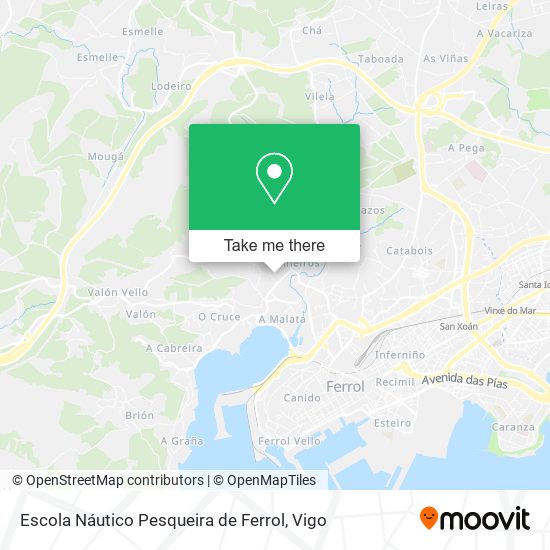 Escola Náutico Pesqueira de Ferrol map