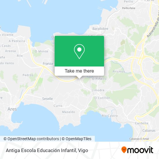 Antiga Escola Educación Infantil map