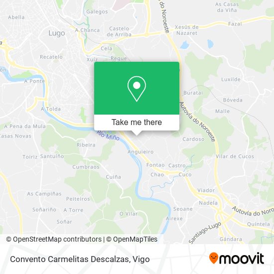 Convento Carmelitas Descalzas map