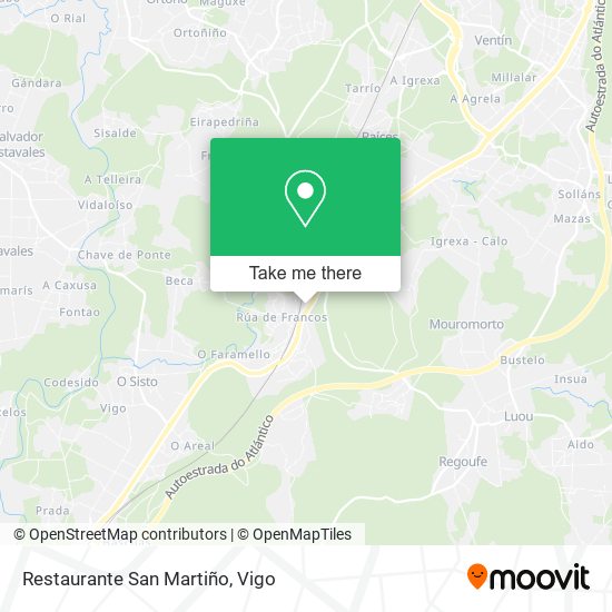 Restaurante San Martiño map