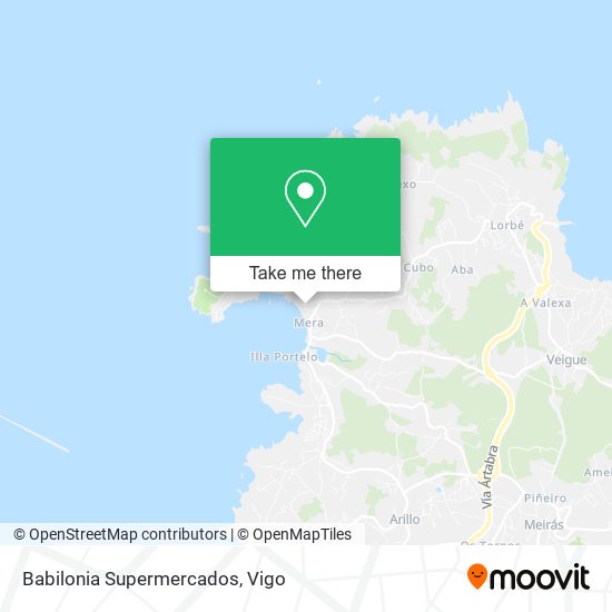 Babilonia Supermercados map