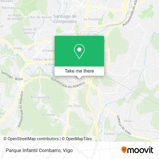 Parque Infantil Combarro map