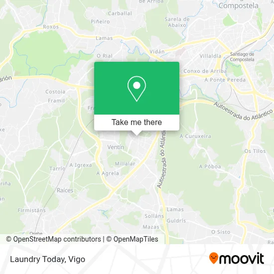 Laundry Today map