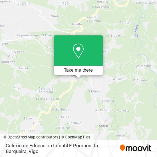 Colexio de Educación Infantil E Primaria da Barqueira map