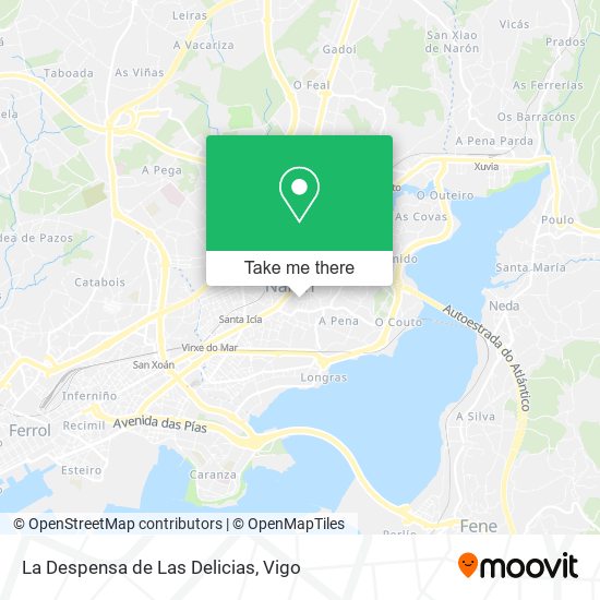 La Despensa de Las Delicias map