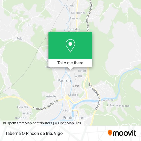 Taberna O Rincón de Iria map