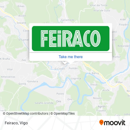 Feiraco map