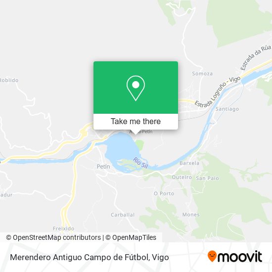 Merendero Antiguo Campo de Fútbol map