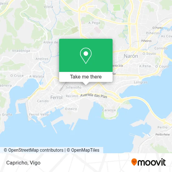 Capricho map