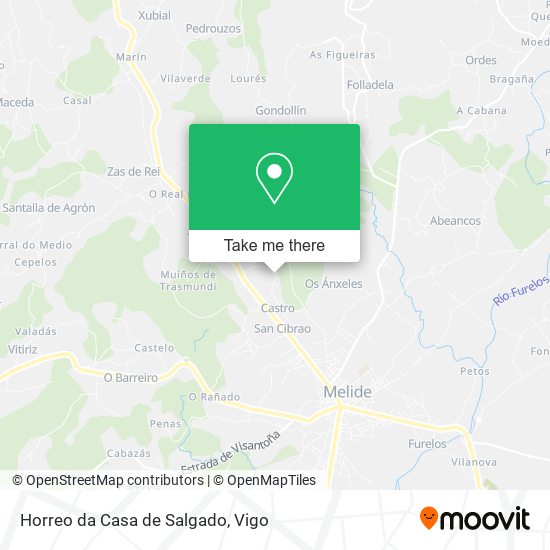 Horreo da Casa de Salgado map