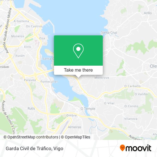 Garda Civil de Tráfico map