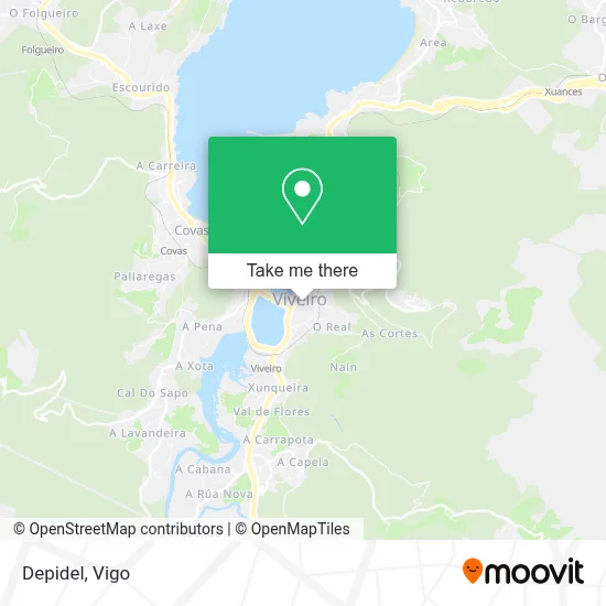 Depidel map
