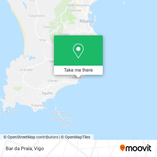 Bar da Praia map