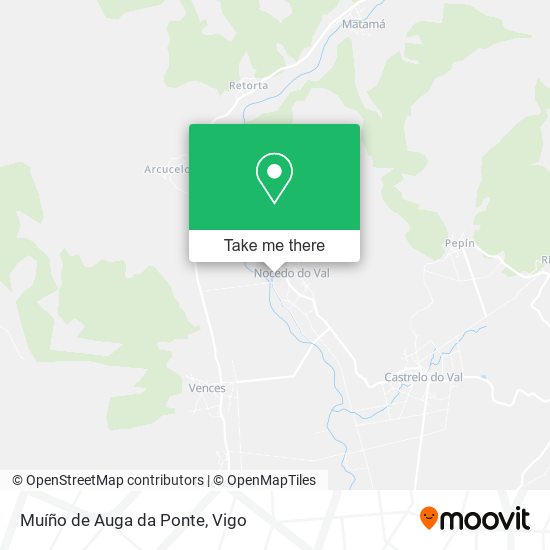 Muíño de Auga da Ponte map