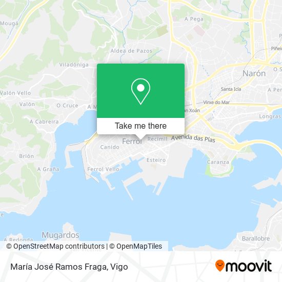 María José Ramos Fraga map