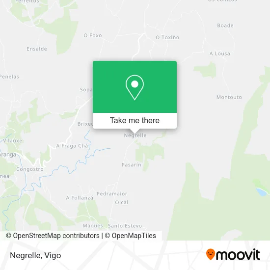 mapa Negrelle