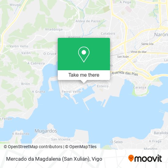 Mercado da Magdalena (San Xulián) map