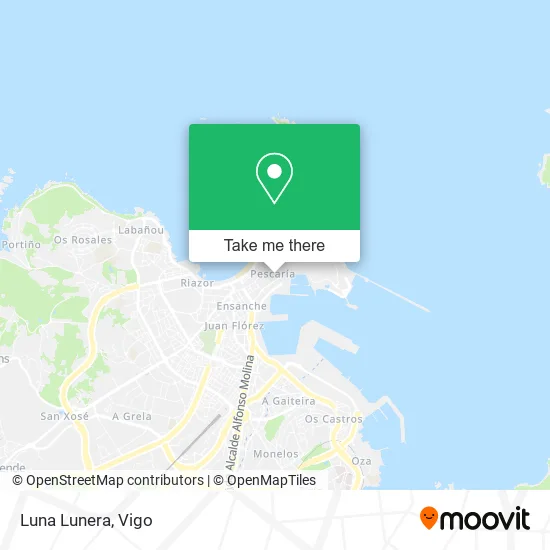 Luna Lunera map