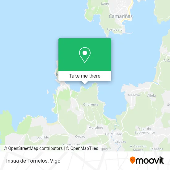 Insua de Fornelos map