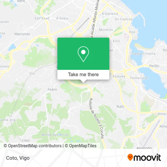 Coto map