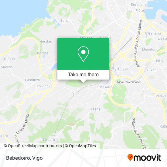 Bebedoiro map