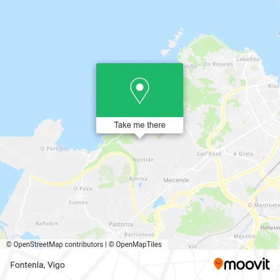 Fontenla map