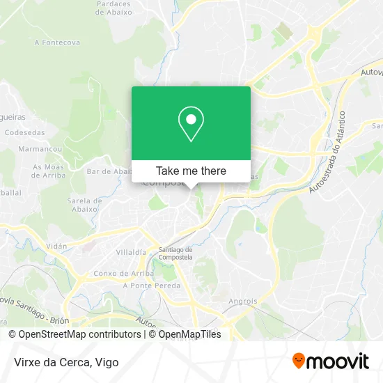 Virxe da Cerca map
