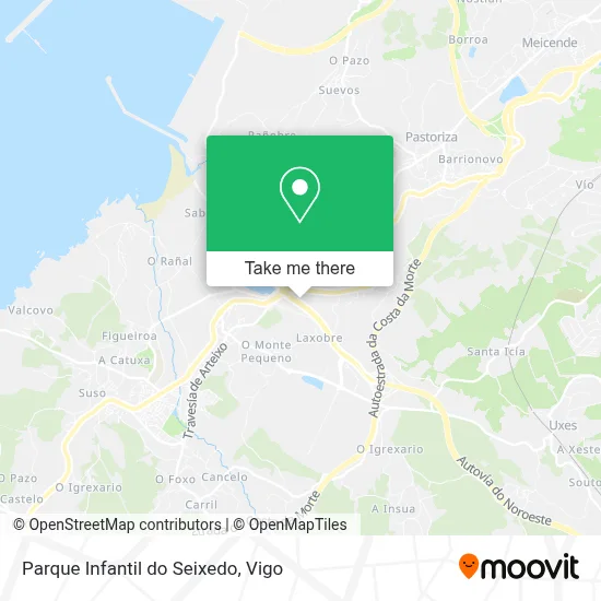 Parque Infantil do Seixedo map